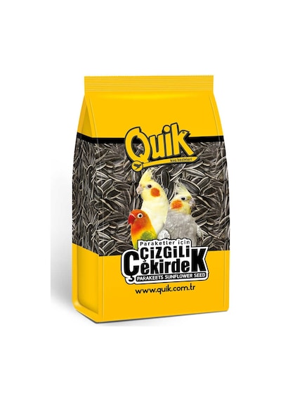 Quik Çizgili Paraket Çekirdeği 500 Gr 1 L