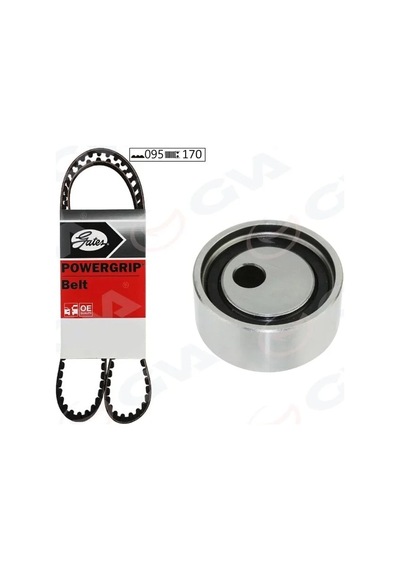 Renault R9 / R19 / Symbol / Clio / Kangoo / Megane / Twingoo / Express / Dacia Logan / Sandero / Solenza 1.4 8 Valf / D7f / D4f / E7j / K7j / D4f Eksantrik Triger Kayış Seti 04338402