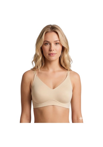 New Bra 6701-kadın Desteksiz B Cup Hayalet Sutyen Ten