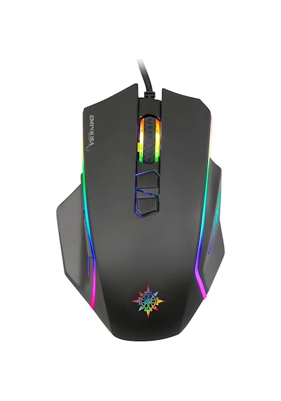 Inca Img-344t Rgb 6 Led 7200dpı 8d Macro Keys Professional Gamıng Mouse,profesyonel Oyuncu Mouse, Programlanabilir 8 Tuş, 10 Farklı Rgb Modu,hızlı Profil Oluşturma, Performans Ve Hız