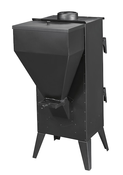 Geniş Camlı Pelet Şömine Sobası - 6 Kw, Fırınlı, Ayarlanabilir Isı Teknolojisi. Sm30