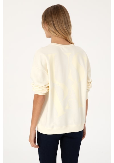 U.s. Polo Assn. Kadın Sweatshirt 50307787-vr256 İnci