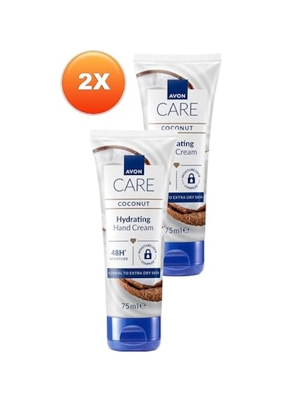Hindistan Cevizi Yağı İçeren El Kremi 75 Ml. İkili Set
