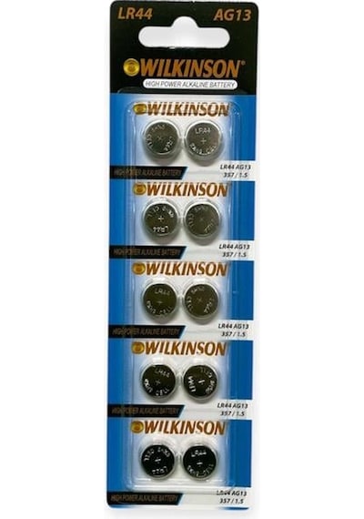 Wilkinson Alkalin Ag13 Lr44 10'lu