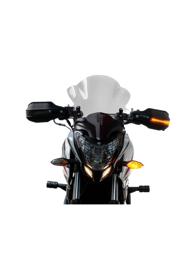 GP Kompozit CF Moto 250 NK 2023-2024 Led Sinyalli Elcik Koruma Siyah