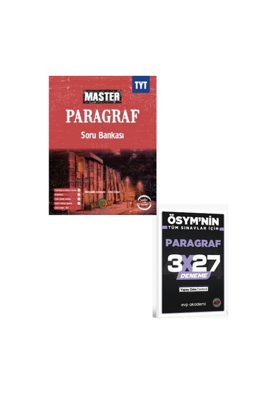 2027 Okyanus 2027 Tyt Master Paragraf Soru Bankası+ Evp Akademi Paragraf
