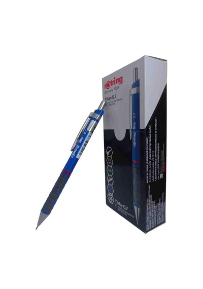 Rotring Tikky Versatil Rd 4c Line 0.7 Mm Mavi 12 Li Paket Çok Renkli