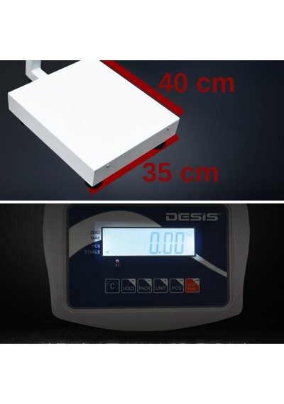 Desis B5 Boy Kilo Ölçer - Hassasiyet: 50 Gr. Max: 300 Kg.