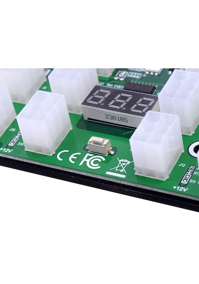 12PIN ATX 6 PIN Breakout Board Adaptörü Güç Kaynağı