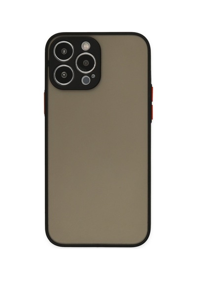 Apple iPhone  Uyumlu,  14 Pro Max Kılıf Montreal Silikon Kapak - Siyah
