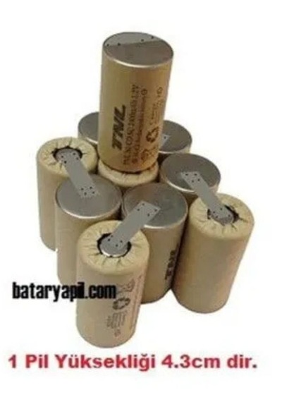 Dewalt 12v Batarya Için 2400mah Pil Değişim Grubu