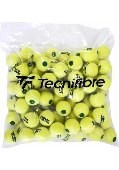 Tecnifibre Stage 1 72'li Yeşil Noktalı Tenis Topu