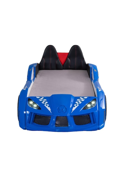 Setay Arabalı Yatak, Raceing Car V8 Full Ledli Koltuklu Arabalı Yatak - Mavi 100x190 Setay Arabalı Yatak, Raceing Car V8 Full Ledli Koltuklu Arabalı Yatak - Mavi 100x190