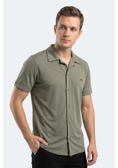 Slazenger Katelın Erkek Haki Gömlek