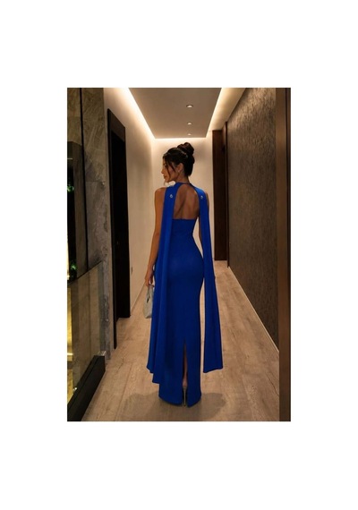 Genel Markalar Kadın Günlük Simli Kumaş Dik Yaka Taş Detaylı Abiye Elbise Saks - 925383457 Saks Genel Markalar Kadın Günlük Simli Kumaş Dik Yaka Taş Detaylı Abiye Elbise Saks - 925383457 Saks