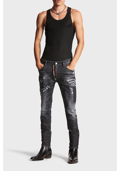 Dsquared2 Erkek Kot Pantolon S74lb1451 S30357 900 Siyah
