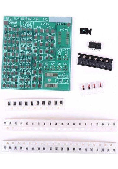 Robotistan Smd Lehimleme Pratik Kartı