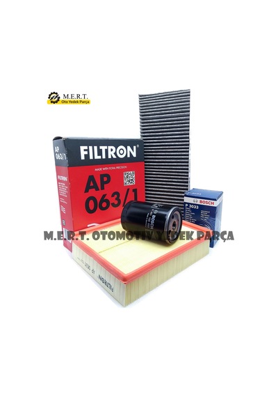Vw Passat B5 1.6 / 1.8 Benzinli Filtre Bakım Seti (1996-2000) (485189823)