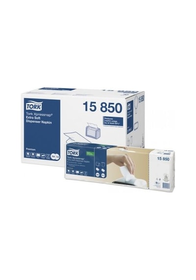 Tork Xpressnap Dispenser Peçete Premium 200'lü 40 Paket 21.6 x 16.5 CM
