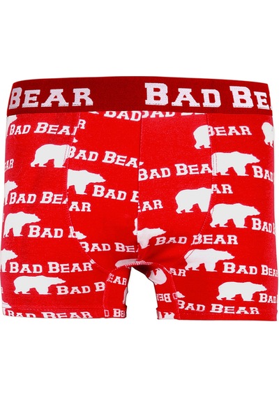 Bad Bear Bear Ateş Kırmızı Erkek Boxer-Kırmızı