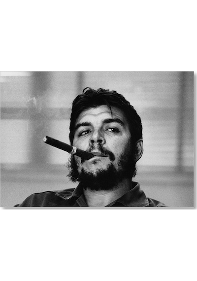 Cakasepetim Che Guevara Ve Purosu Sb Ahşap Mdf Tablo