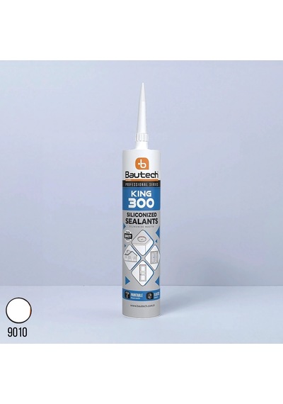 Bautech Silikonize Mastik 500 Gr Beyaz