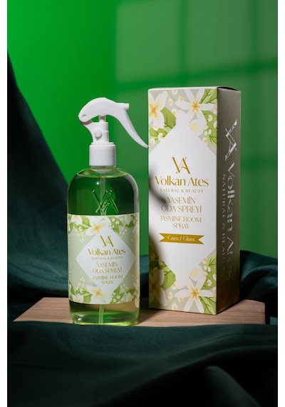 Volkan Ates Natural & Beauty Yasemin Kokulu Oda Spreyi Cam Şişe 400 Ml