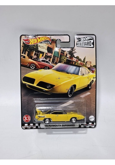 Hot Wheels Premium Boulevard '70 Plymouth Superbird Sarı