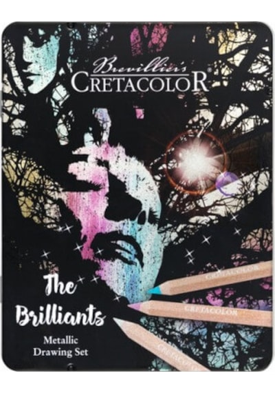 Cretacolor Mega Color 12 Renk Metalik Set 290 98