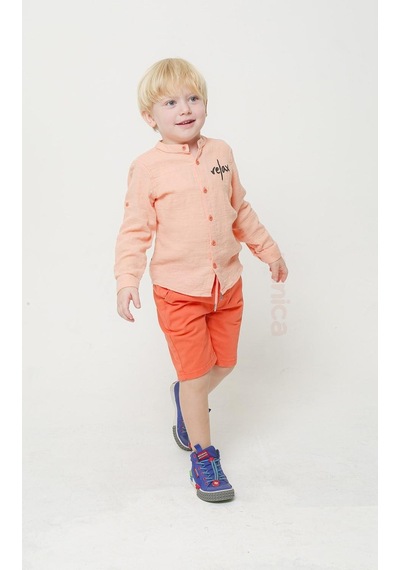 Nanica Kids Erkek Hakim Yaka Gömlek 24ynnc124127 Beyaz