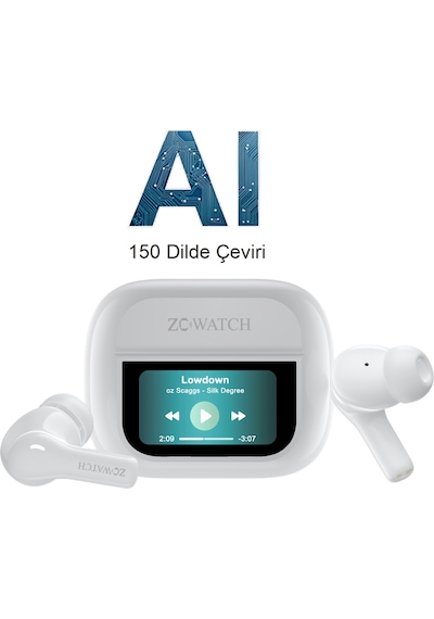 Zcwatch E0325 Pro AI Bluetooth 5.4 Dokunmatik Ekranlı Kulak İçi Kulaklık