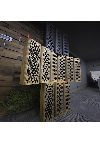Diamond Akustik Panel Diamond Ahşap