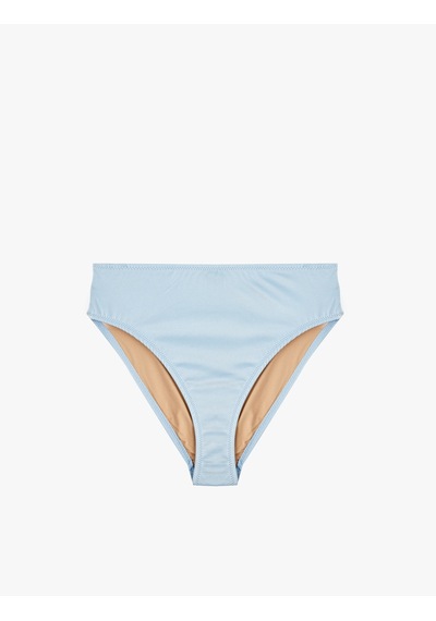 Koton Fiyonk Detaylı Push-up Bikini Üstü Mavi 6sak10018mm