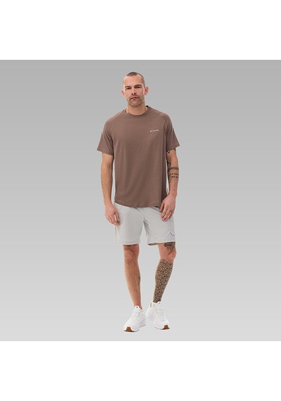 Columbia Cs0303 Csc M Comfort Ss Tee Erkek T-shirt-32856 Kahve