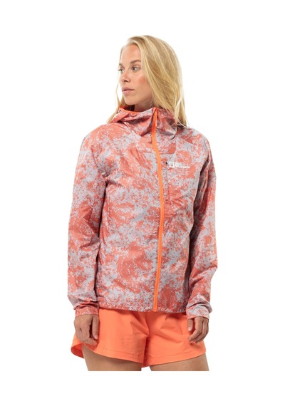 Jack Wolfskin 1307851 Prelight Wind Jkt W Turuncu Kadın Ceket Turuncu