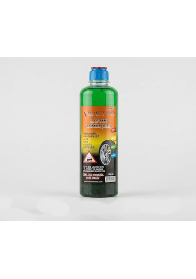 Wetto Lastik Tamir Spreyi 380ml - Lastik Tamir Jeli Bisiklet- Motosiklet - Otomobil