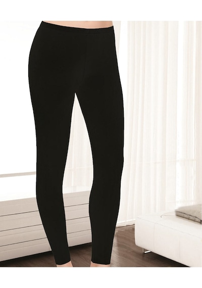 Kadın Modal 3 Lü Paket Uzun Tayt SiYAH