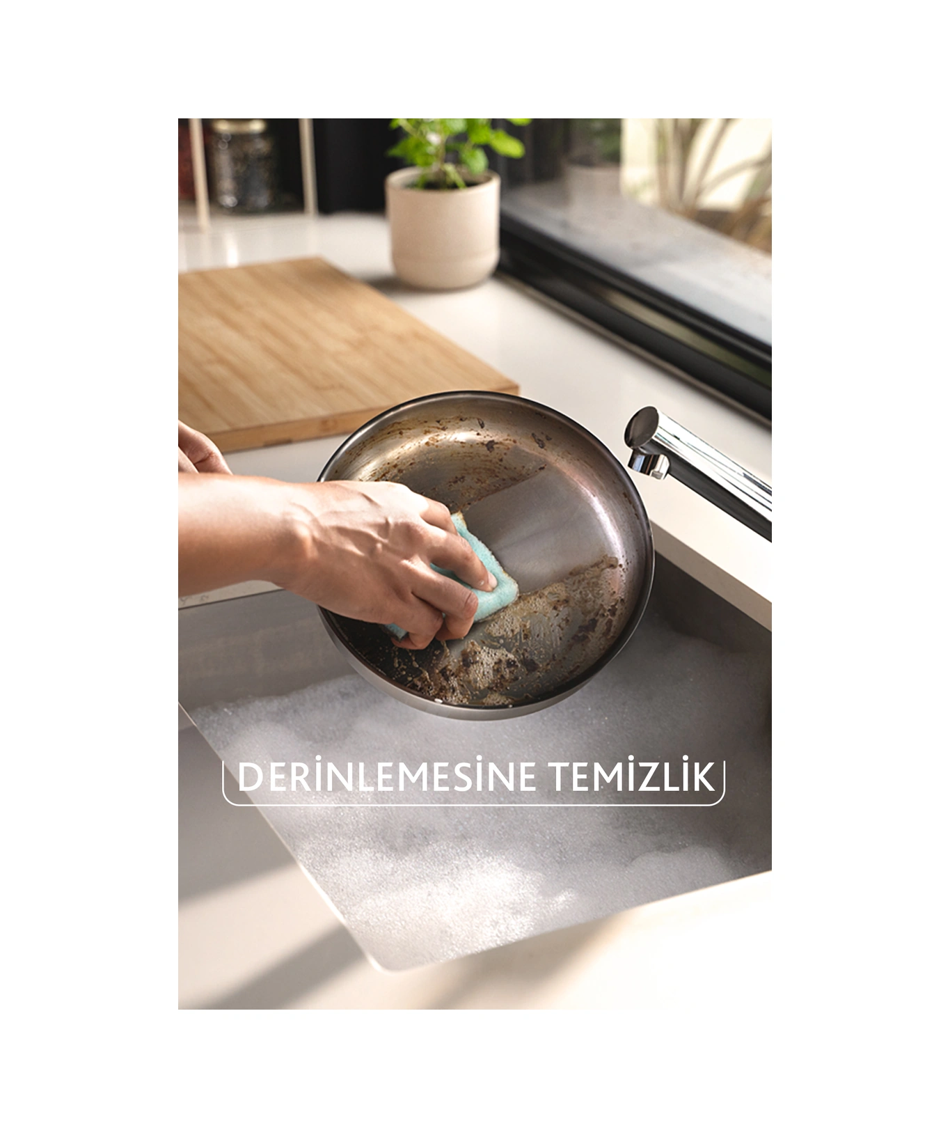 Vileda 2 Paket 3lü Pro Clean Düz Bulaşık Süngeri Vld0000000458