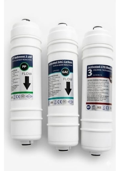 Su Arıtma Cihazı Puretech İnline Filtre Takımı 4'lü Set