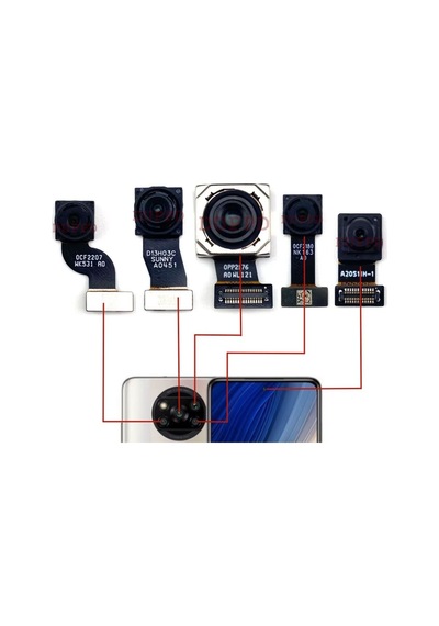 Poco X3 Pro Arka Kamera Full Set   Yc Garantili Ürün