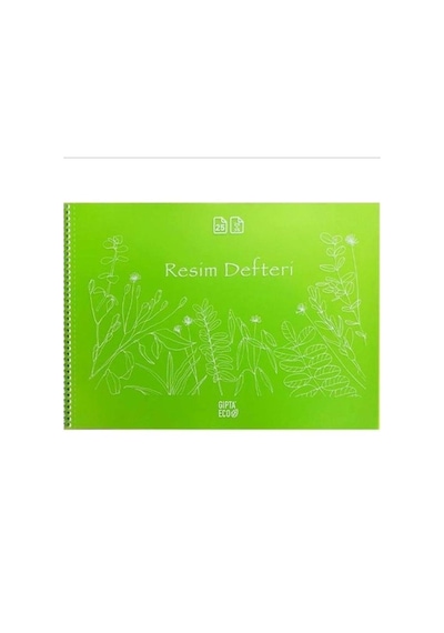 Gıpta Eco Resim Defteri 35x50 Spiralli 25 Yp