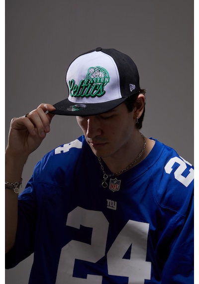Berellini Celtics Hip-hop Şapka Özel Kolleksiyon Siyah - Beyaz