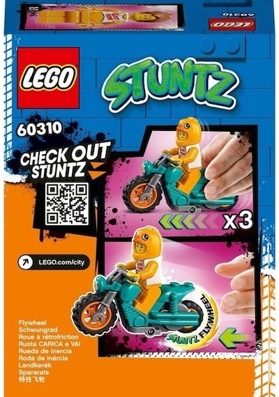 LEGO® City 60310 Chicken Stunt Bike 10 Parça
