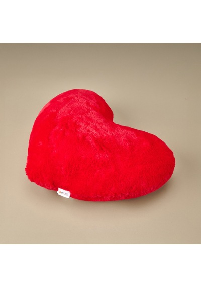 Soft Love Figürlü Yastık - Kırmızı - 45 Cm