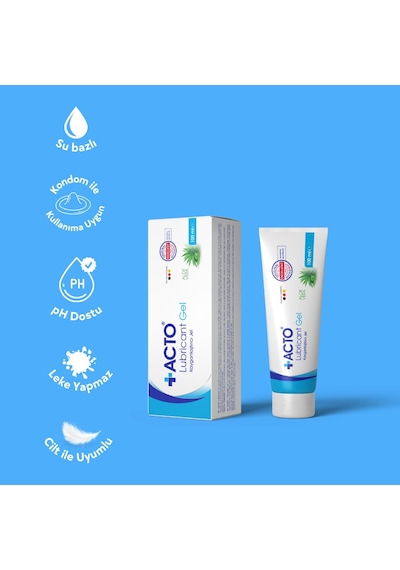 Acto Lubricant Kayganlaştırıcı Jel 100 ML
