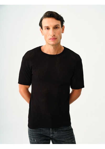 LOFT Regular Fit Erkek Tshirt K.kol Lf2032165 Q1.v1 Siyah