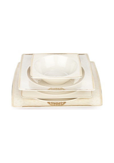 Schafer Glamor Regal Yemek Takımı-60 Parça-gold