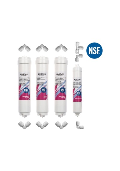 12 Inç Kapalı Kasa Su Arıtma Cihazı Membransız Tam Set 4 Filtre