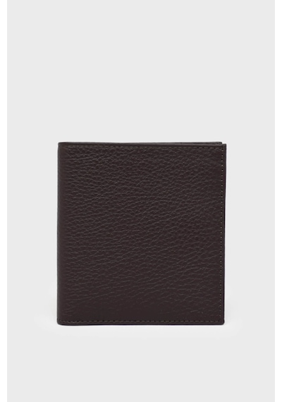 Kanuga Ysmn0210 Kahverengi Unisex Deri Cüzdan Kahverengi