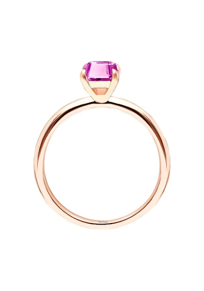 Sirius Oktagon Kesim Pembe Safir Tektaş Yüzük 0831R0024